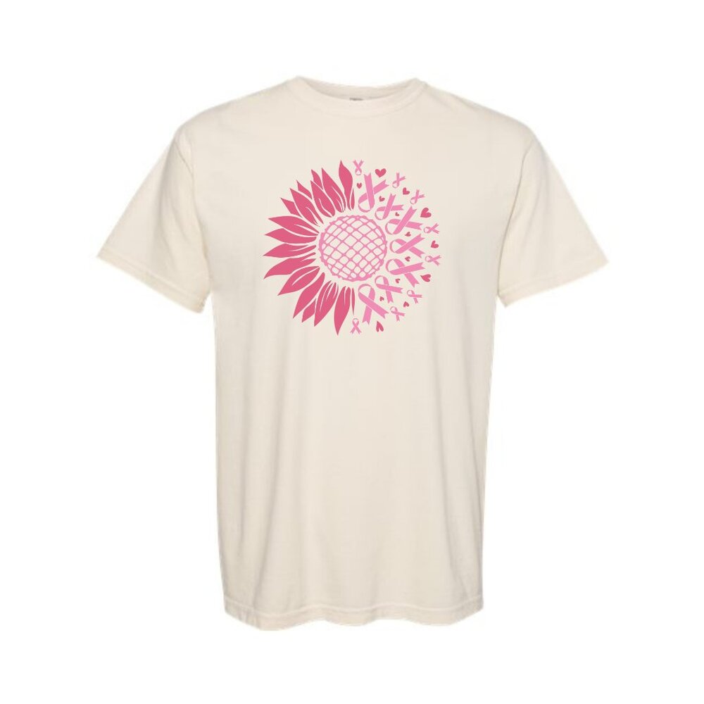 Breast Cancer Awareness Sunflower Shirt